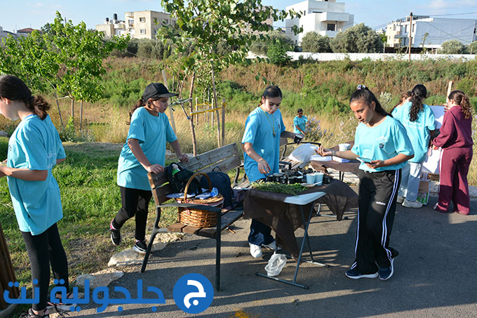 فعاليات باحضان الطبيعة في وادي قانا في جلجولية